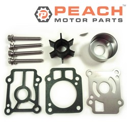 Peach Motor Parts PM-WPMP-0027A Water Pump Repair Kit (No Plastic Housing); Fits Nissan Tohatsu®: 361873220M, 361-87322-0, 361873220