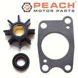 Peach Motor Parts PM-WPMP-0030A Water Pump Repair Kit (No Housing); Fits Honda®: 06192-ZV1-C00, Sierra®: 18-3278; PM-WPMP-0030A