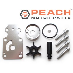 Peach Motor Parts PM-WPMP-0041A Water Pump Repair Kit (No Plastic Housing); Fits Yamaha®: 68T-W0078-01-00, 68T-W0078-00-00, Sierra®: 18-3450, Mallory®: 9-48613