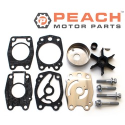 Peach Motor Parts PM-WPMP-0045A Water Pump Repair Kit (No Plastic Housing); Fits Yamaha®: 6F5-W0078-A0-00, 6F5-W0078-00-00, Sierra®: 18-3374