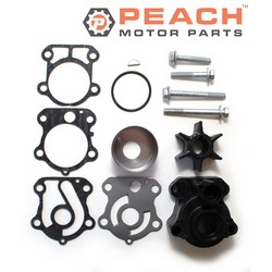 Peach Motor Parts PM-WPMP-0046A Water Pump Repair Kit (With Plastic Housing); Fits Yamaha®: 67F-W0078-00-00 + 67F-44311-01-00, Sierra®: 18-3409, GLM®: 12295, WSM®: 750-445