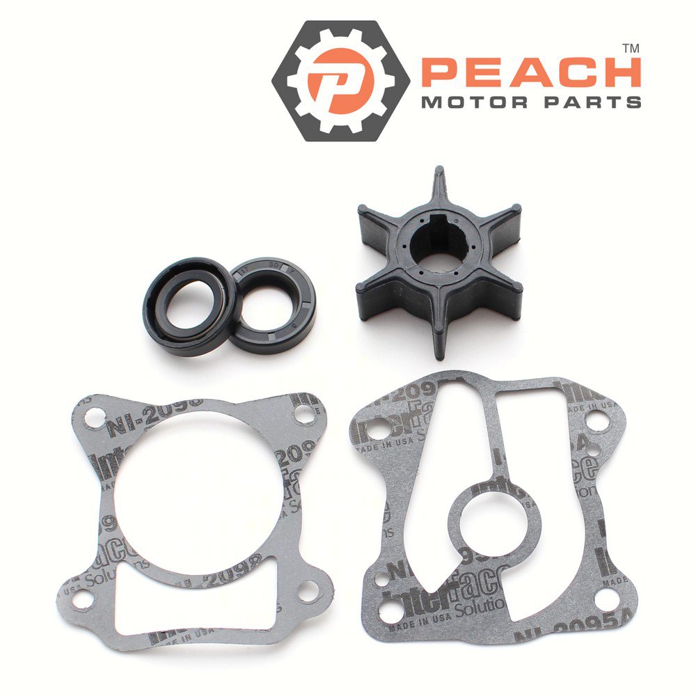 Peach Motor Parts PM-06192-ZV5-003 Water Pump Repair Kit (No Housing); Fits Honda®: 06192-ZV5-003, 06192-ZW3-000, Sierra®: 18-3282, Mallory®: 9-48702