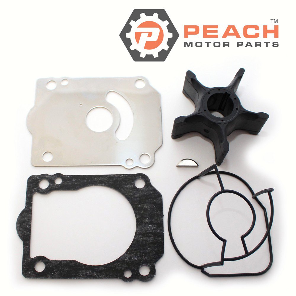 Peach Motor Parts PM-17400-93J02 Water Pump Repair Kit; Fits Suzuki®: 17400-93J02, 17400-93J01, 17400-93J00, Johnson® Evinrude® OMC®: 5035036, Sierra®: 18-3264