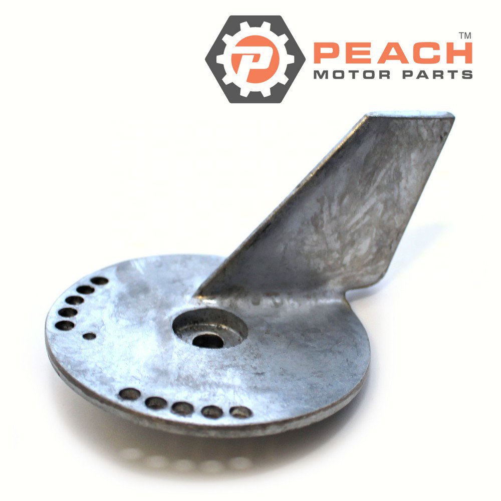 Peach Motor Parts PM-55125-90J01 Anode, Trim Tab Lower Unit (Zinc); Fits Suzuki®: 55125-90J01, 55125-90J00