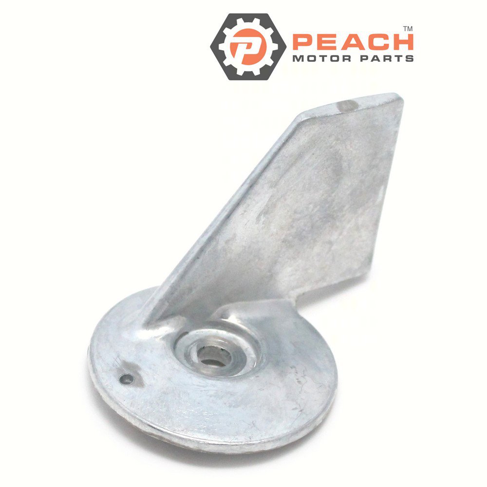 Peach Motor Parts PM-55125-95500 Anode, Trim Tab Lower Unit (Zinc); Fits Suzuki®: 55125-95500, 55125-94400, 55125-95301, 55125-95301-02M, 55125-95330-02M, 55125-95202-01T