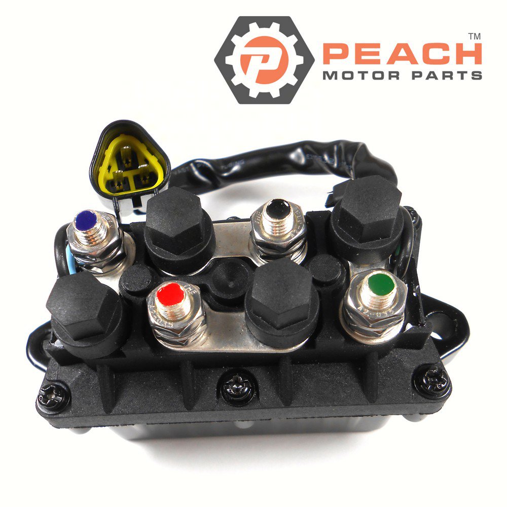Peach Motor Parts PM-61A-81950-01-00 Relay Assembly, Trim Tilt; Fits Yamaha®: 61A-81950-01-00, 61A-81950-00-00