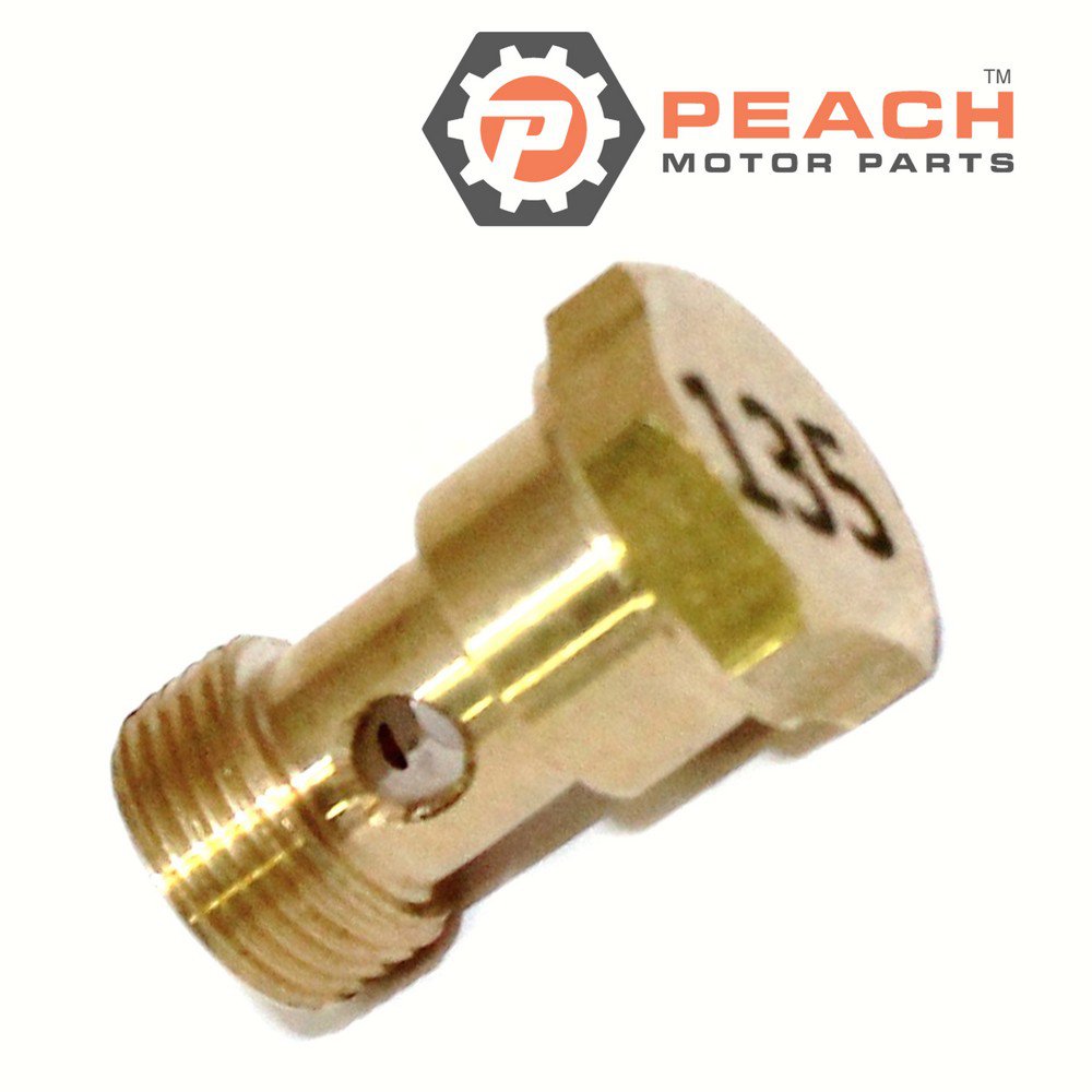 Peach Motor Parts PM-677-14343-68-00 Jet, Main; Fits Yamaha®: 677-14343-68-00