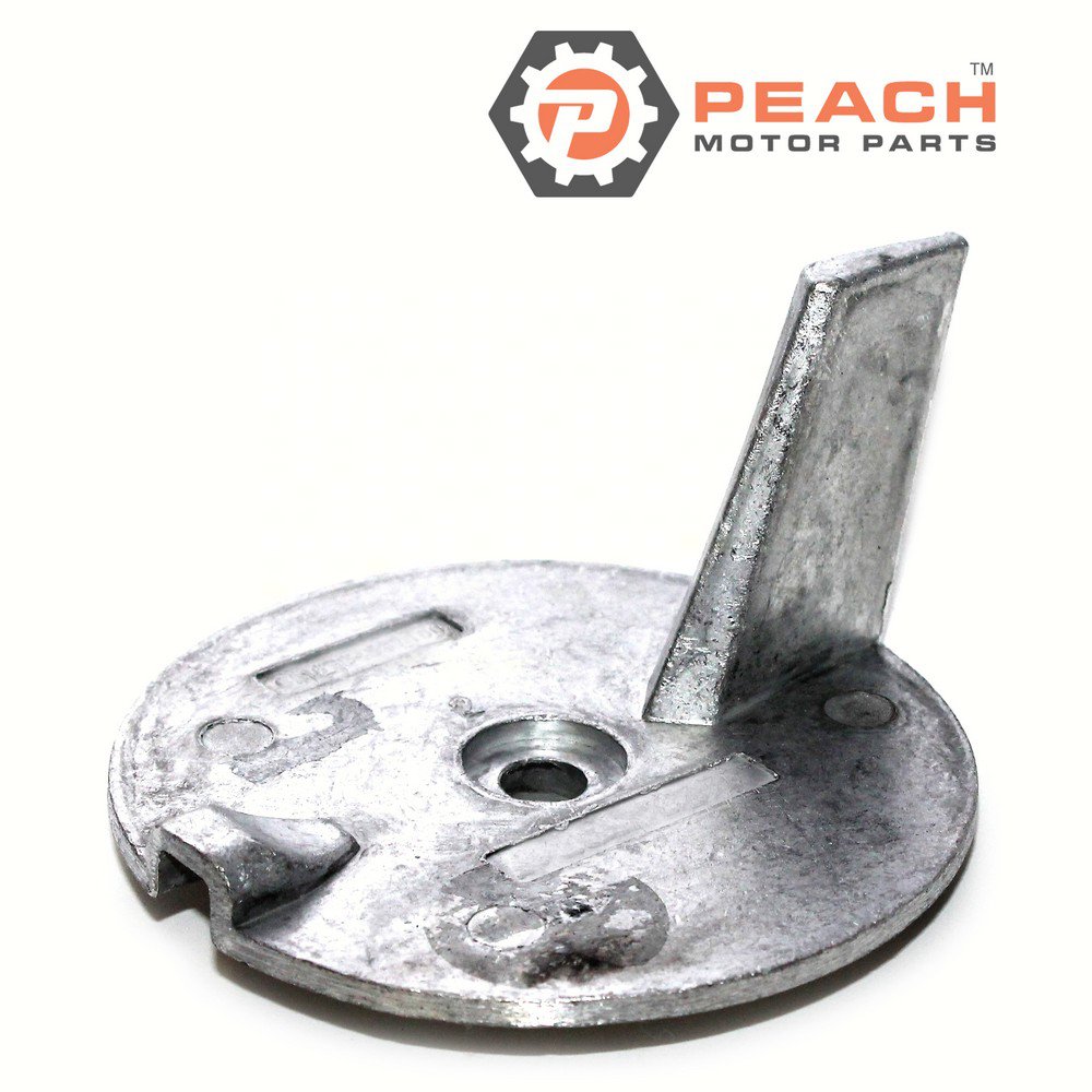 Peach Motor Parts PM-67C-45371-00-00 Anode, Trim Tab Lower Unit Gearcase Aluminum; Fits Yamaha®: 67C-45371-00-00, Martyr®: CM67C4537100A