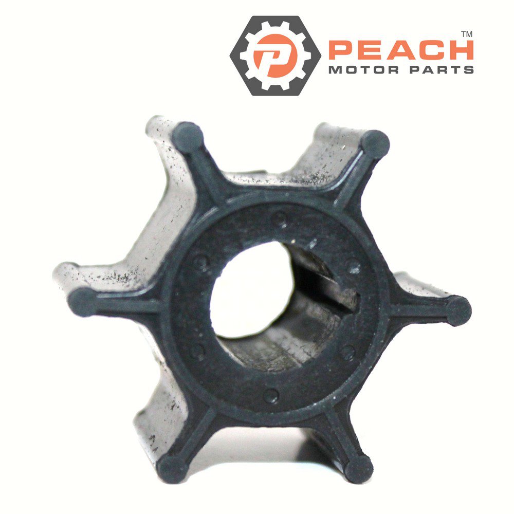 Peach Motor Parts PM-682-44352-03-00 Impeller, Water Pump (Neoprene); Fits Yamaha®: 682-44352-03-00, 682-44352-01-00, 682-44352-40-00, 682-44352-00-00, Mercury Quicksilver Mercruiser®: 47-84027