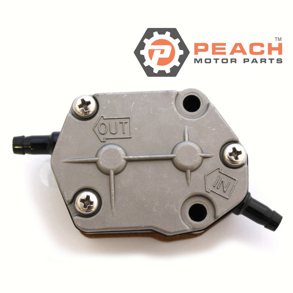 Peach Motor Parts PM-692-24410-00-00 Fuel Pump, Mechanical; Fits Yamaha®: 692-24410-01-00, 692-24410-00-00, 6A0-24410-05-00, 6A0-24410-04-00, 6A0-24410-03-00, 6A0-24410-02-00, 6A0-24410-01-00, 