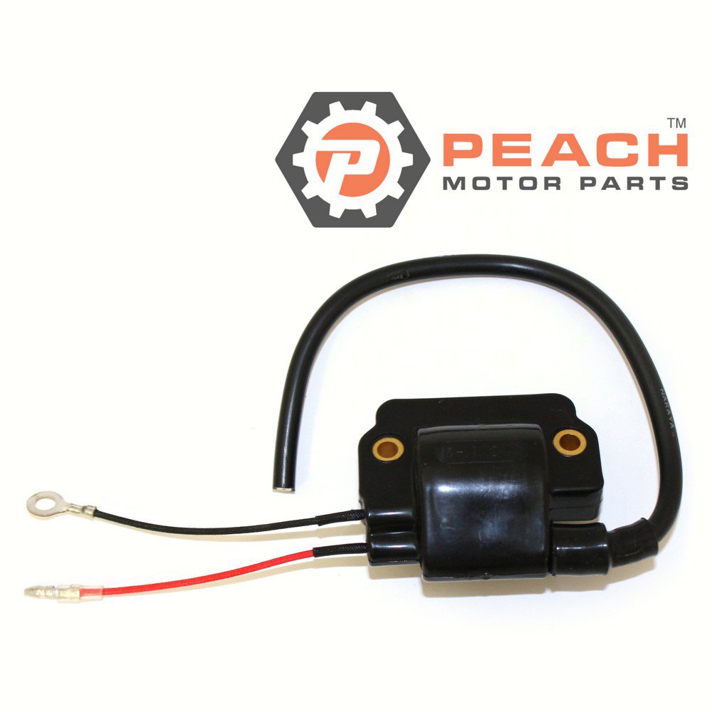 Peach Motor Parts PM-6E5-85570-11-00 Ignition Coil; Fits Yamaha®: 6E5-85570-11-00, 6E5-85570-10-00, 6E0-85570-21-00, 6E0-85570-12-00, 6E0-85570-11-00, 6L2-85570-10-00