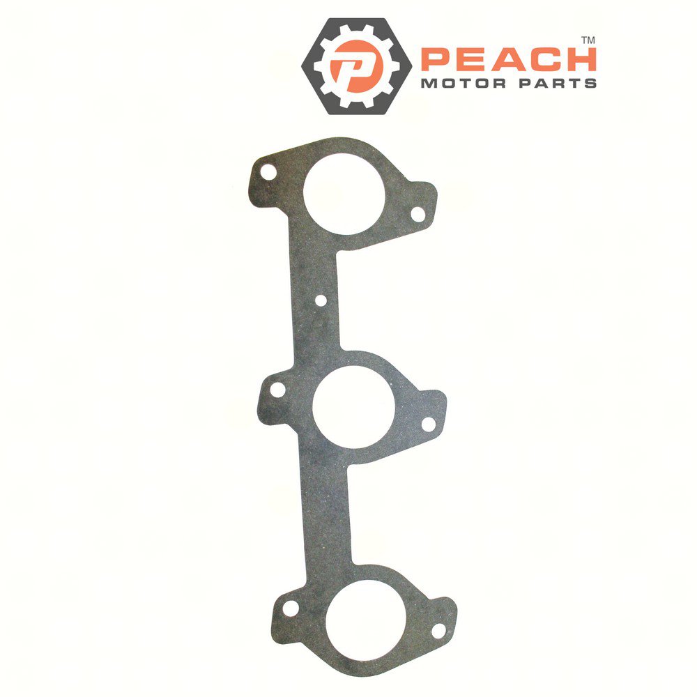 Peach Motor Parts PM-6H3-14198-A1-00 Gasket, Intake; Fits Yamaha®: 6H3-14198-A1-00, 6H3-14198-00-00, 6H3-14198-01-00