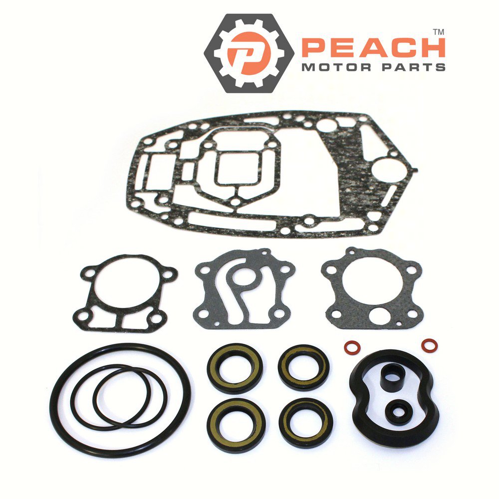 Peach Motor Parts PM-6H3-W0001-22-00 Lower Unit Gasket Kit; Fits Yamaha®: 6H3-W0001-22-00