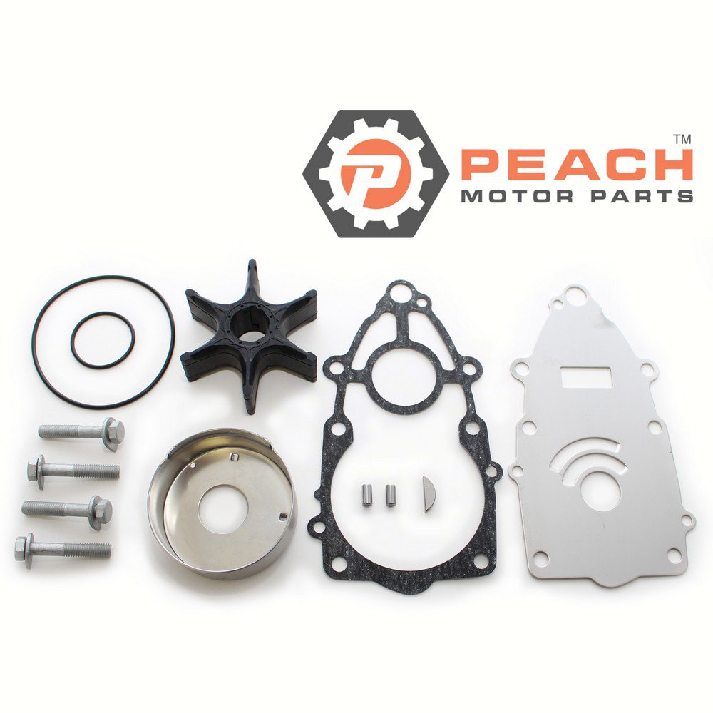 Peach Motor Parts PM-6P2-W0078-00-00 Water Pump Repair Kit (No Housing); Fits Yamaha®: 6P2-W0078-00-00, Sierra®: 18-3515