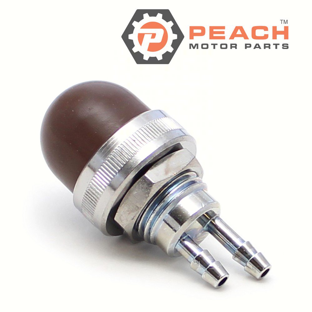 Peach Motor Parts PM-858763 Primer Bulb, Fuel; Fits Mercury Quicksilver Mercruiser®: 858763, 8168773, 8168772, 8168771, 816877, 684311, Mariner®: 858763, Sierra®: 18-7083