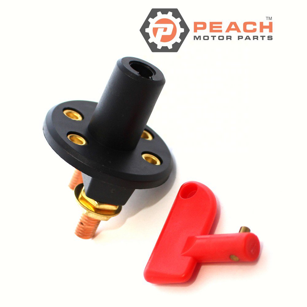 Peach Motor Parts PM-BATTERY-SWITCH-1C Switch, Boat Battery Isolation (Single On-Off); Fits Sierra®: UN77310