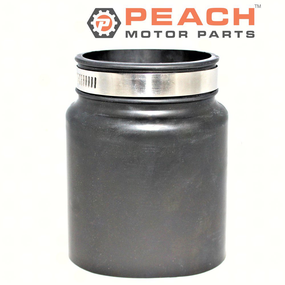 Peach Motor Parts PM-BLLW-0001A Bellows, Exhaust (Tube Boot); Fits Mercury Marine Mercruiser®: 78458A1, 78458, Sierra®: 18-2760, GLM®: 89150, Mallory®: 9-72810
