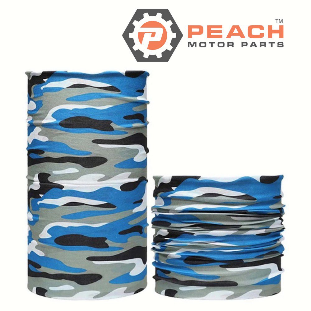 Peach Motor Parts PM-Gaiter-Camo3 Neck Gaiter Headwear Balaclava Bandana Scarf Shield Face Motley Tube Mask, Camo3; Fits Buff®: Fishing, Outdoors, Under Armour®: Gaiter, Patagonia®: Neck Gaiter