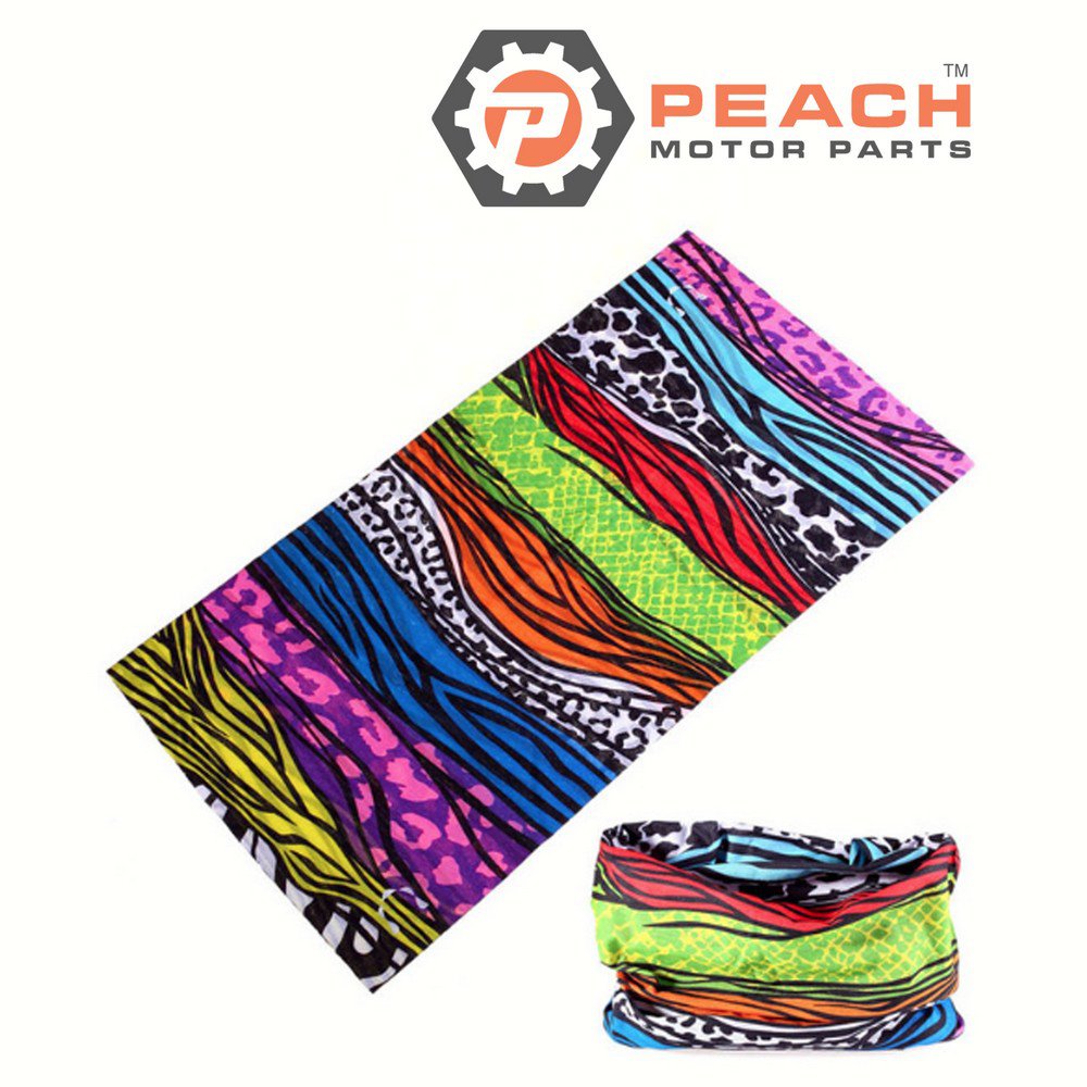 Peach Motor Parts PM-Gaiter-Waves2 Neck Gaiter Headwear Bala