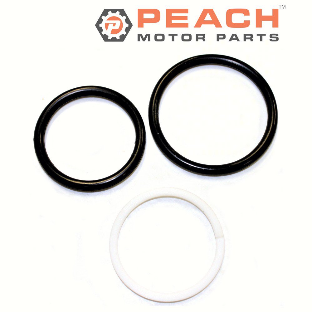 Peach Motor Parts PM-ORNG-0003A O-Ring Set, Trim Cylinder; Fits Suzuki®: 48627-95E00, 48627-94900