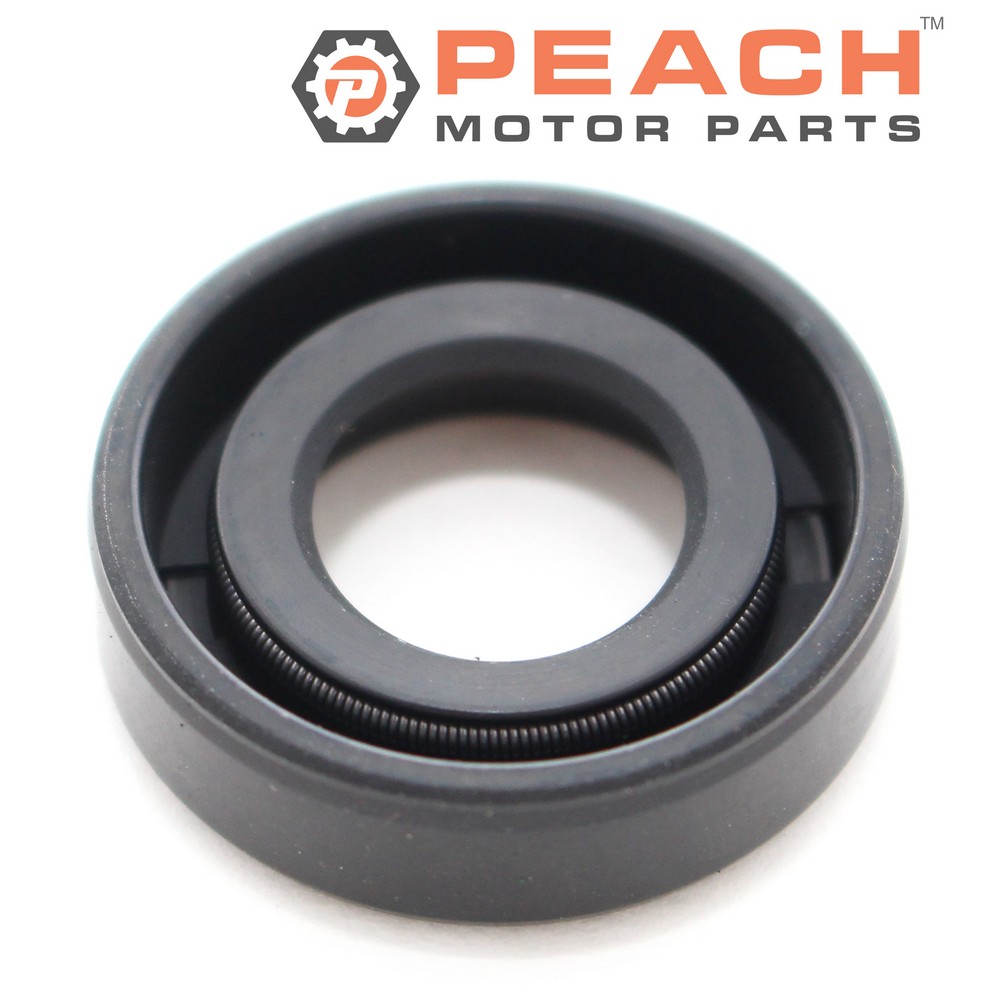 Peach Motor Parts PM-SEAL-0084A Oil Seal (S-Type SC 12.8x25x7); Fits Mercury Quicksilver Mercruiser®: 26-8036675, Nissan Tohatsu®: 350-01215-1M, 350012151M, 350-01215-1, 350-01215-0M