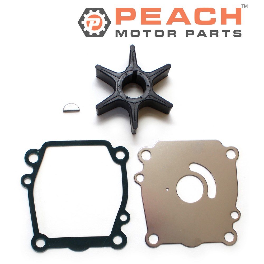 Peach Motor Parts PM-WPMP-0022A Water Pump Repair Kit (No Housing); Fits Suzuki®: 17400-87E04, 17400-87E03, Johnson Evinrude OMC BRP®: 5031731, Sierra®: 18-3254