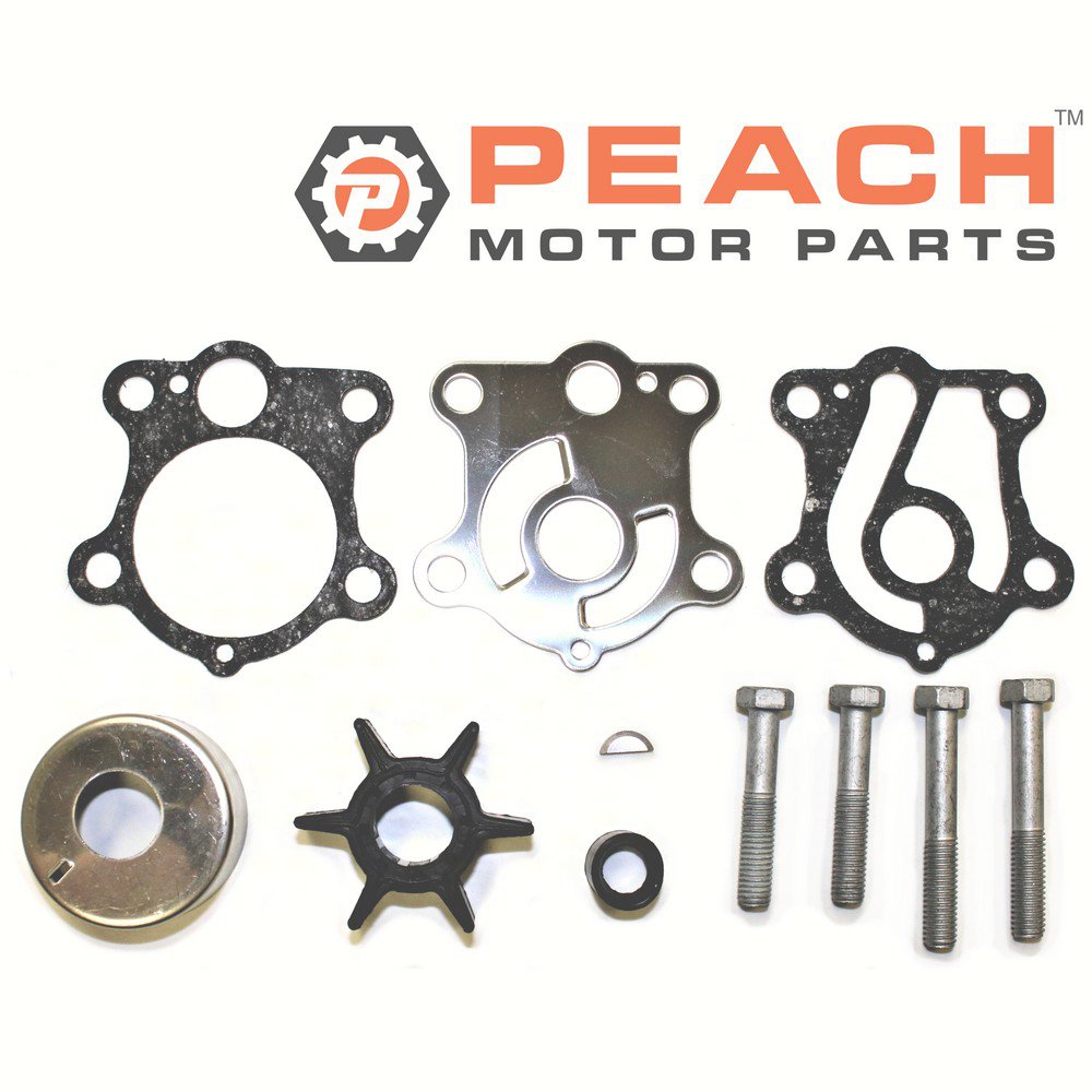 Peach Motor Parts PM-WPMP-0048A Water Pump Repair Kit (No Housing); Fits Yamaha®: 663-W0078-01-00, 663-W0078-A0-00, 663-W0078-00-00, Mercury Marine®: 84188M, 84188T, Sierra®: 18-3425