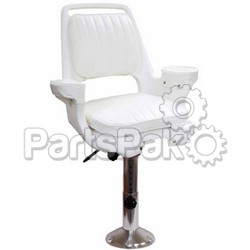 Wise Seats 8WD10076710; Chair W/ Arms/Cushion, Slide Adjustable Pedistal