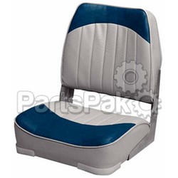 Wise Seats 8WD734PLS660; Economy Seat Gray / Navy