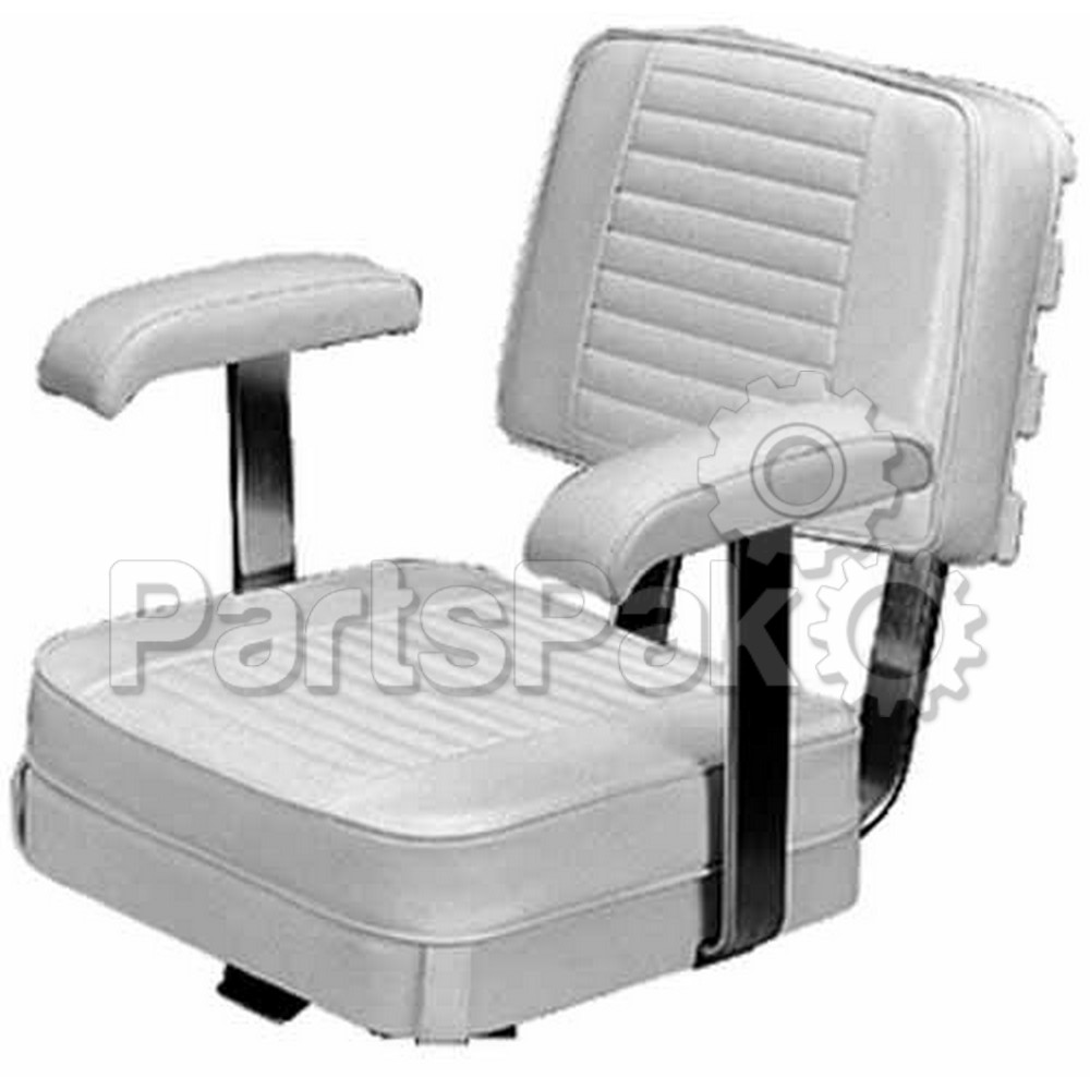 Todd 941500D; Deluxe Ladder Back Chair With Cushion (White)