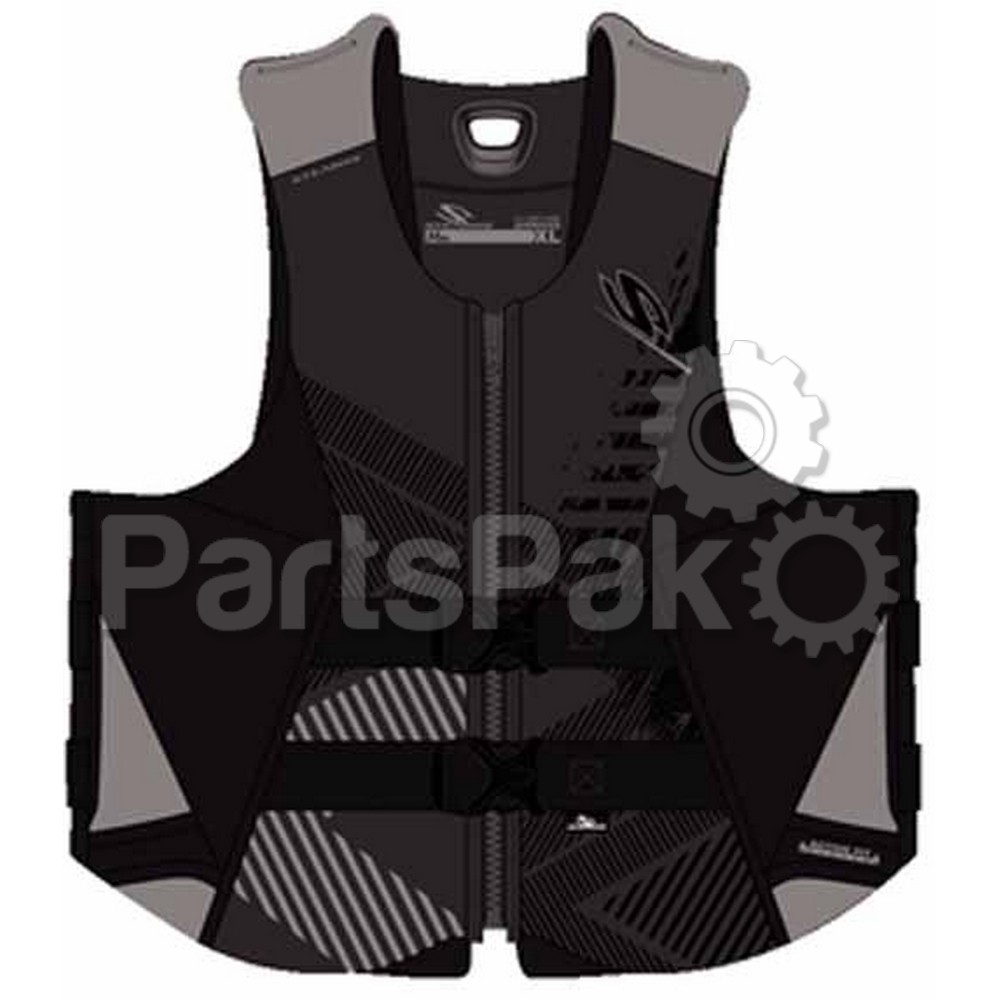 Stearns 2000007197; Mens V1 Hydroprene S Gray, Black Life Vest