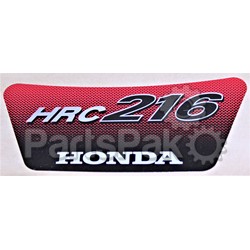 Honda 87101-VK6-A00 Mark, Emblem; 87101VK6A00