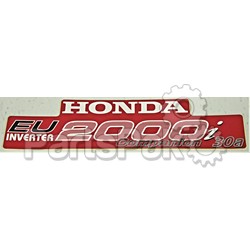 Honda 87102-Z07-R20 Mark, Emblem; 87102Z07R20