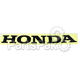 Honda 87132-ZW4-H00 Mark, Side Stripe; 87132ZW4H00