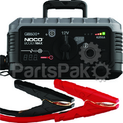 NOCO GB500+; 6250-Amp 12/24-Volt UltraSafe Portable Lithium Jump Starter Pack Boost Max
