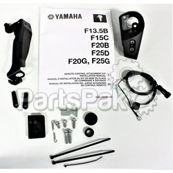 Yamaha 6AH-48501-00-00 Remote Control Attachment Assembly; New # 6AH-48501-02-00