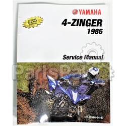 Yamaha LIT-11616-04-87 Yf60S Service Manual; LIT116160487