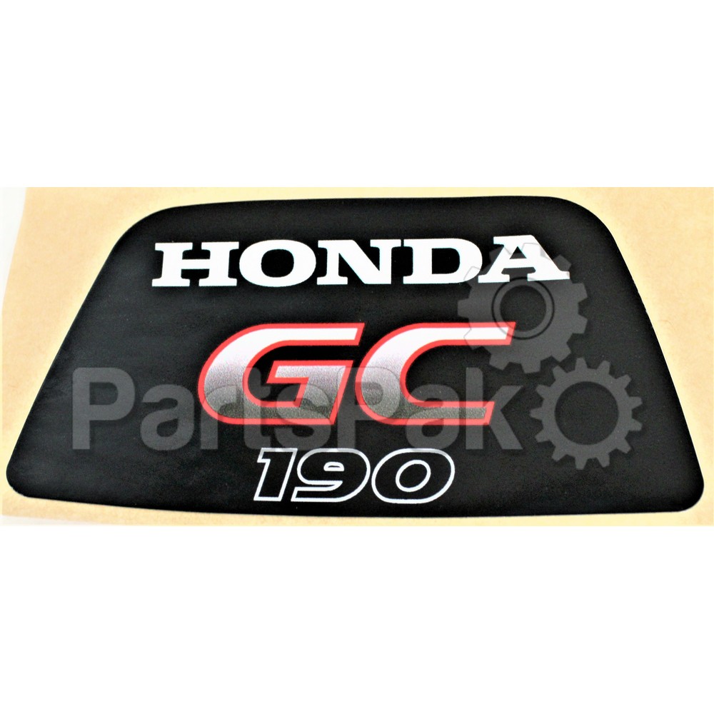 Honda 87101-Z1A-000 Mark (Gc190 6.0); New # 87101-Z1A-010