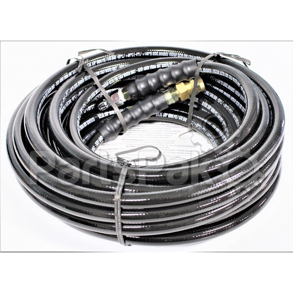 Yamaha ACC-31057-00-13 3/8" X 50' Steel braided hose Black 2-Qc; New # ACC-80450-00-19
