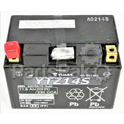 Honda 31500-MCR-D03 Battery (Ytz14S) (Non-Spillable)(UPS Ground Shipping Only); 31500MCRD03