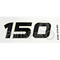 Honda 87301-ZY6-000 Mark, Front (150); 87301ZY6000