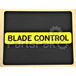 Honda 87588-VE1-G00 Mark, Blade Control; 87588VE1G00