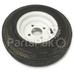 Loadstar 30000; 480-8 B/4H K371 Trailer Tire & White Wheel