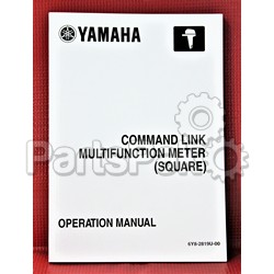 Yamaha 6Y8-2819U-00-00 Square User Guide; 6Y82819U0000
