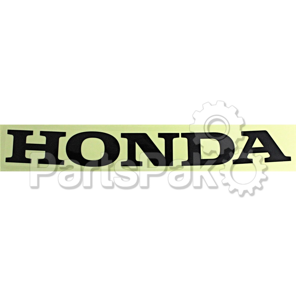 Honda 87132-ZW9-S00 Mark, Side Stripe; 87132ZW9S00