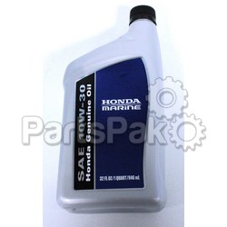 Honda 08207-10W30MSJ Oil, Quart (10W30FCW)(Individual bottle); 0820710W30MSJ