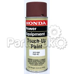 Honda 08707-R280 Tup Power Red Paint (UPS Shipping Only); 08707R280