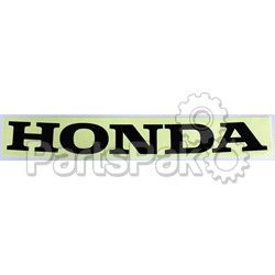 Honda 87132-ZW1-N00 Mark, Side Stripe; 87132ZW1N00