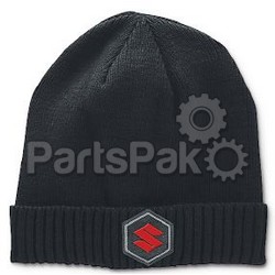 Suzuki 990A0-17181 S Line Beanie Black; 990A0-17181-000; SUZ-990A0-17181(3PACK)