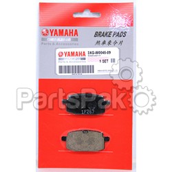 Yamaha 3XG-W0045-00-00 Brake Pad Kit; New # 3XG-W0045-09-00